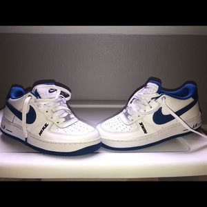 BIG KIDS' NIKE AIR FORCE 1 LV8 CASUAL SHOES